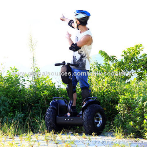 Auto balance off road e scooter